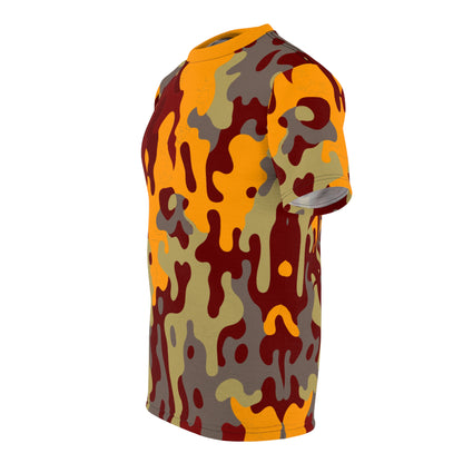 Dad Patrol Zombie Camo Tee Bold Graphic Halloween Hardcore Dads