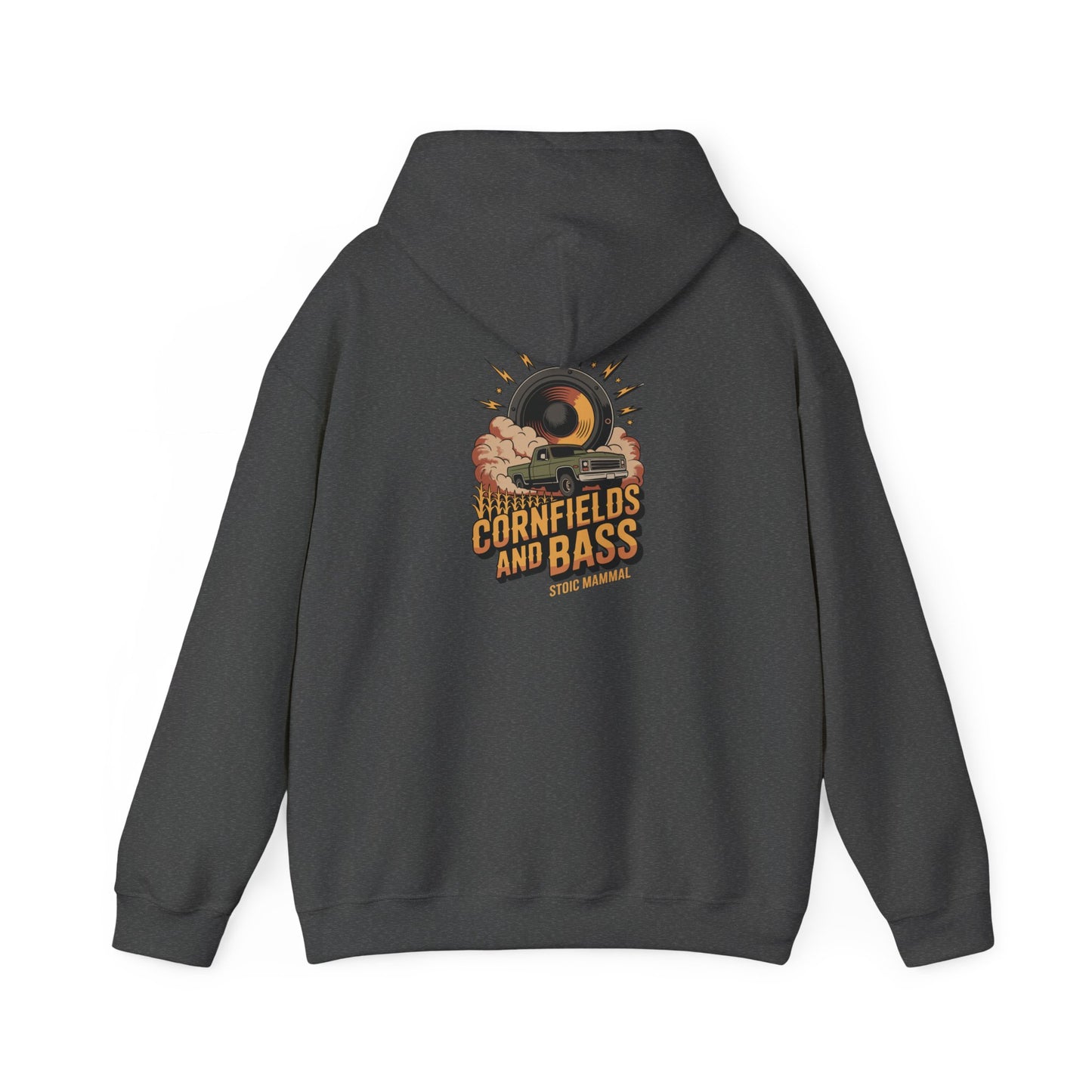 Cornfields and Bass Unisex Hoodie Stoic Mammal