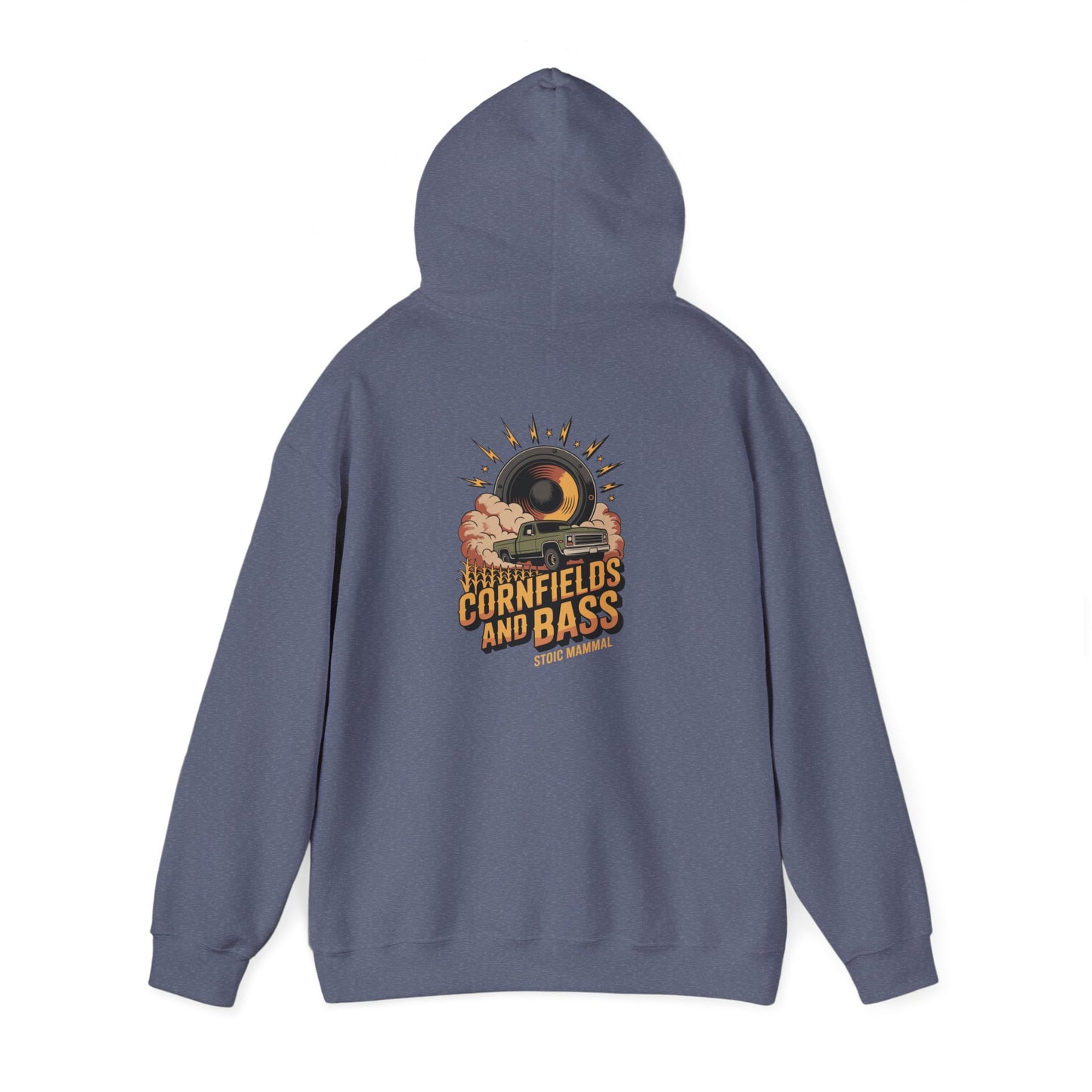 Cornfields and Bass Unisex Hoodie Stoic Mammal