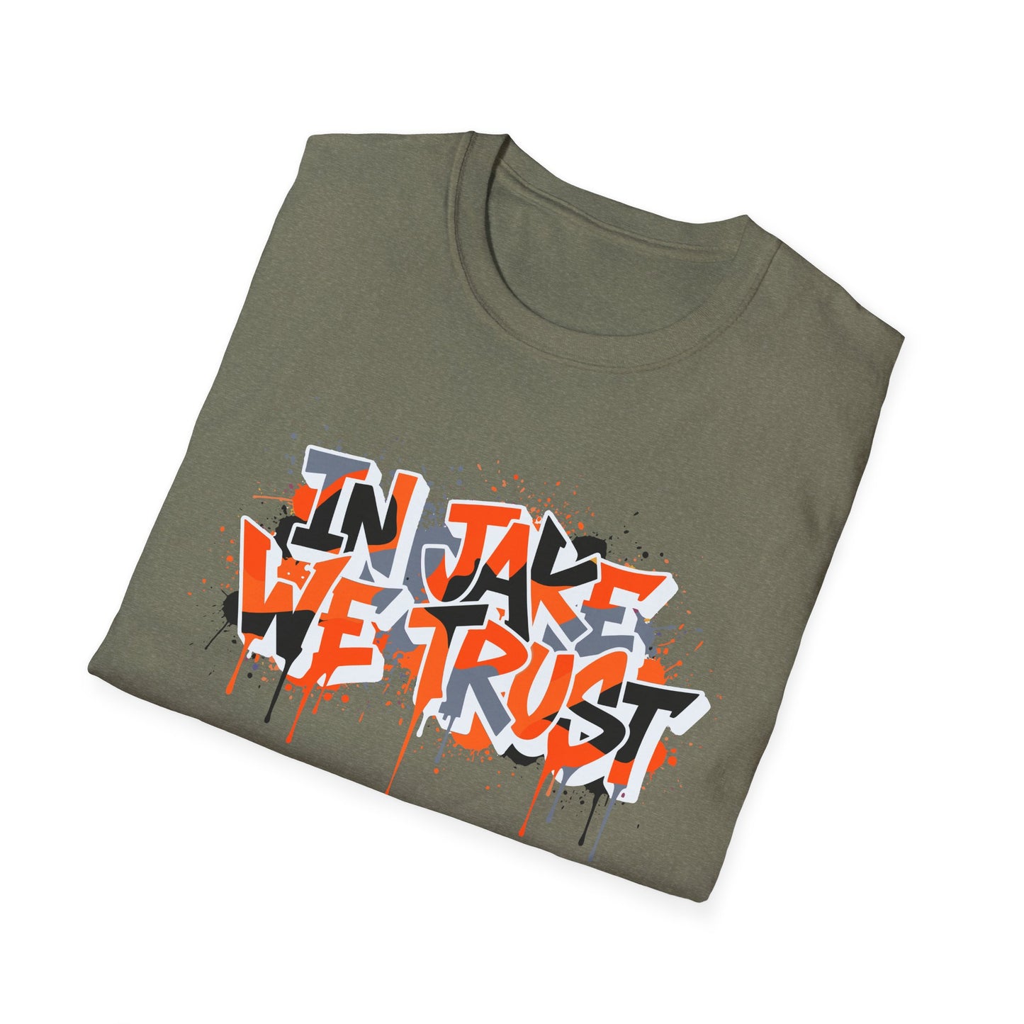 Graffiti  Style In Jake We Trust Cincinnati Football Fan Tee