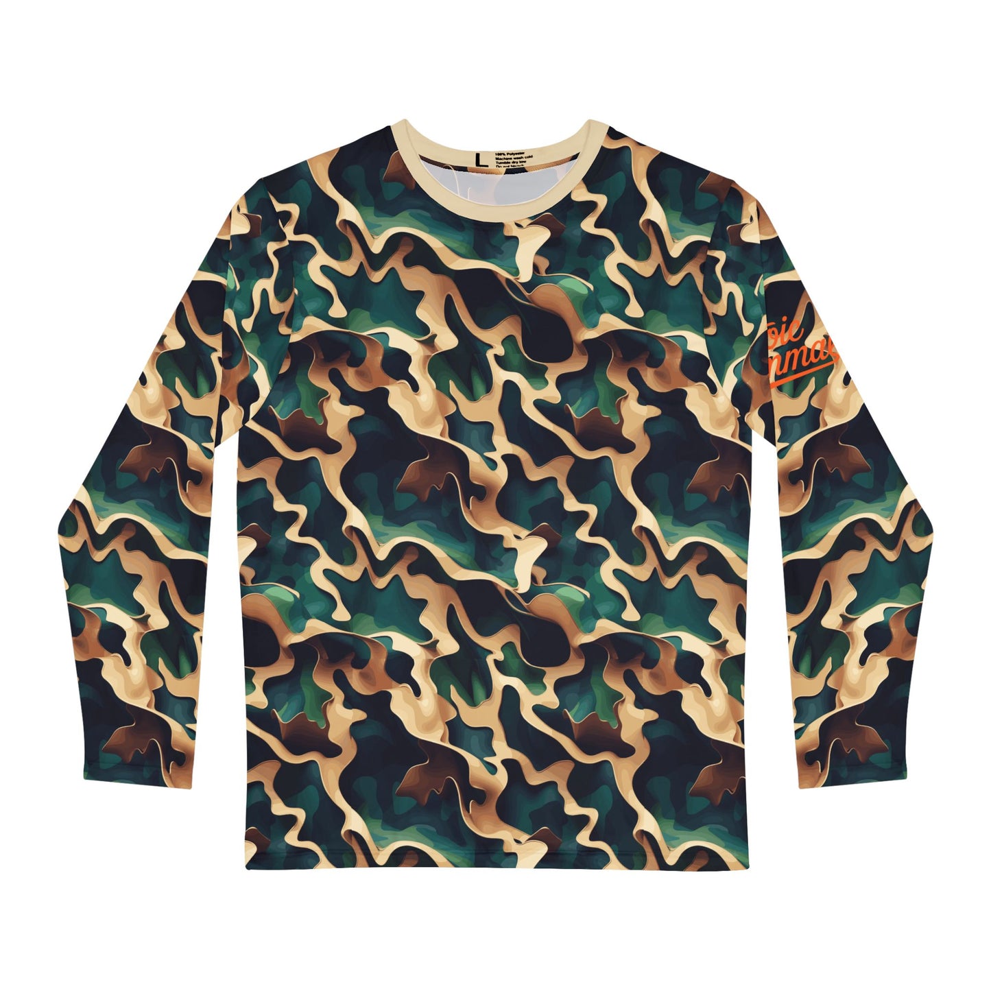 Adaptive Woodland Rebirth Digital Camo Stealth Tactical Long Sleeve Shirt