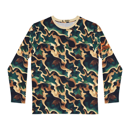 Adaptive Woodland Rebirth Digital Camo Stealth Tactical Long Sleeve Shirt
