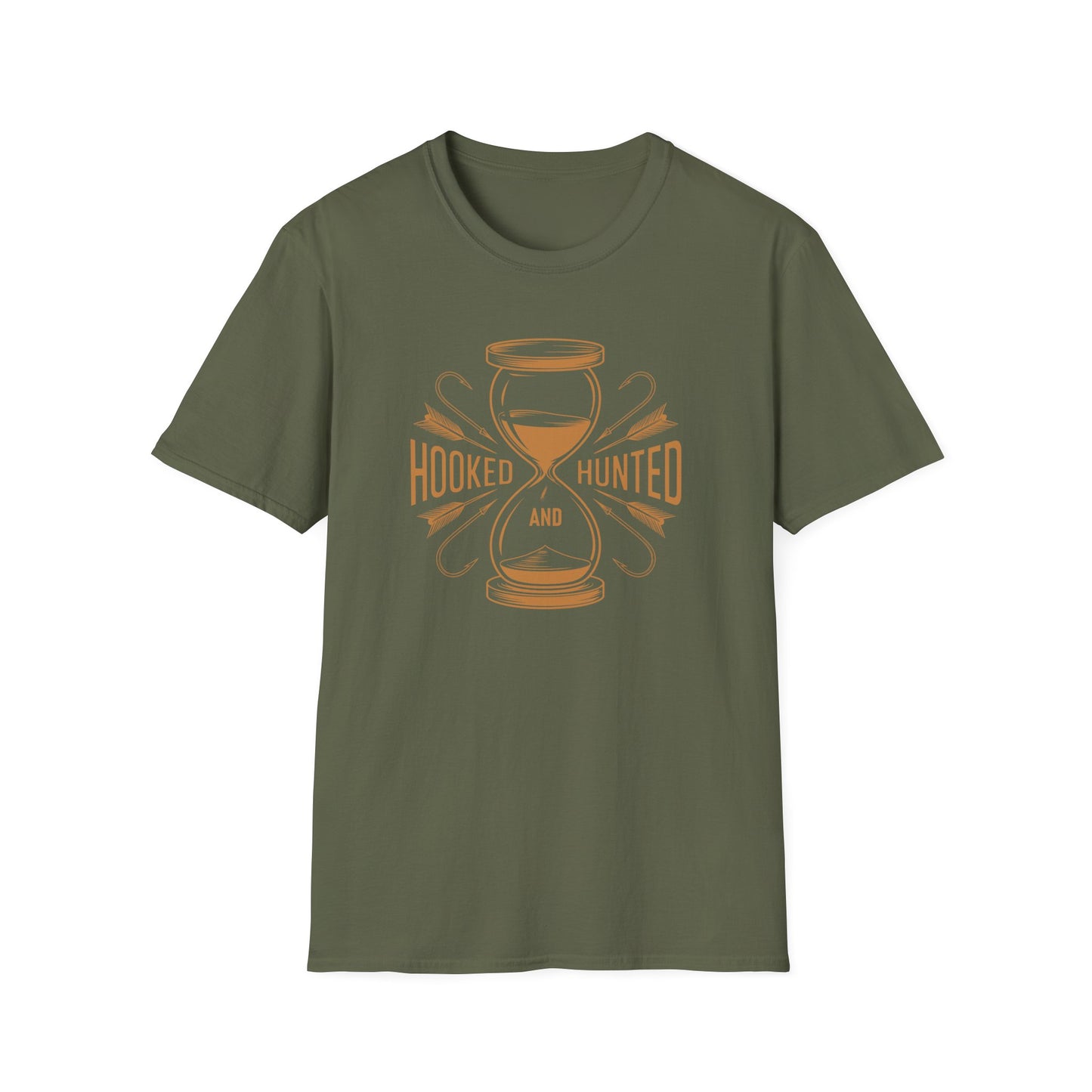 Hour Glass Hooked and Hunted T Shirt