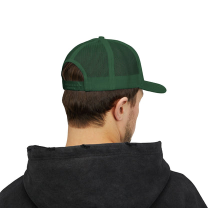 Stylish Snapback Trucker Cap for Outdoor Adventures, Unisex Cap for Casual Wear, Perfect Gift for Birthdays and Celebrations, Adjustable