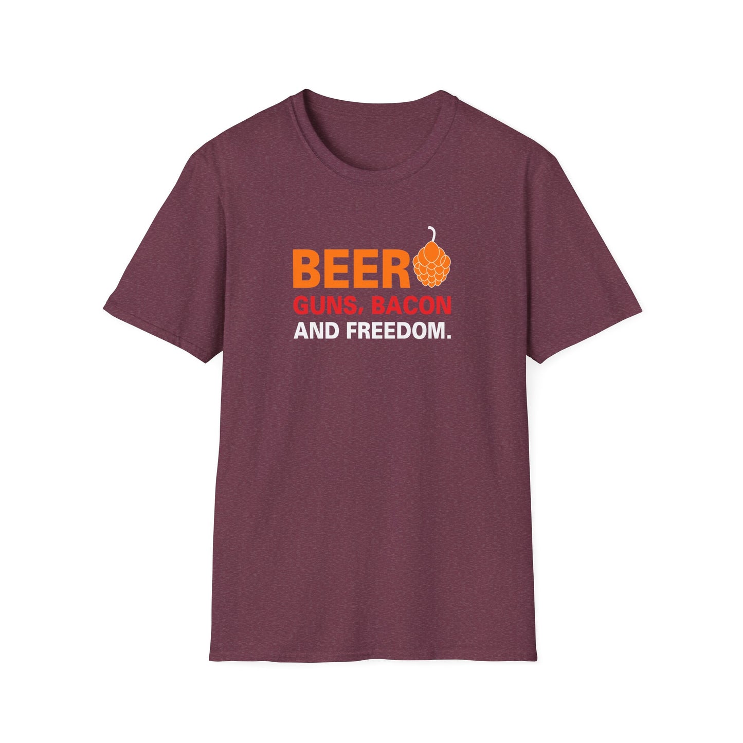 Beer Guns Bacon and Freedom T-Shirt