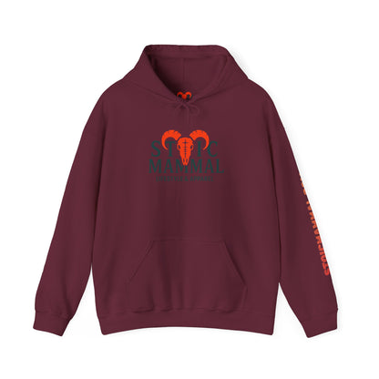 Gradient Sun Wolf Stoic Mammal Hoodie