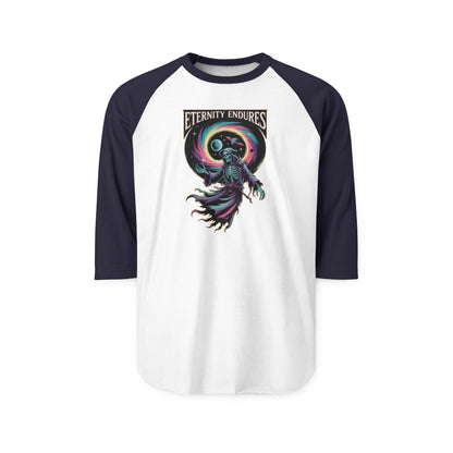 Eternity Endures  Raglan Shirt Halloween