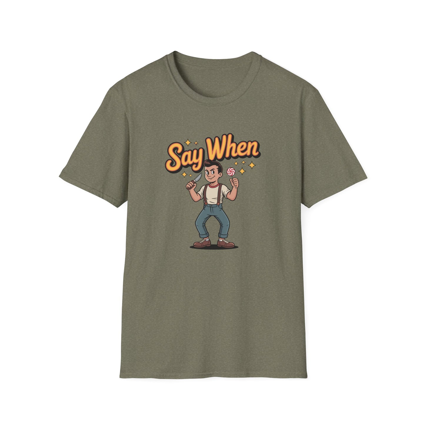 Knuckle Ned Say When T Shirt