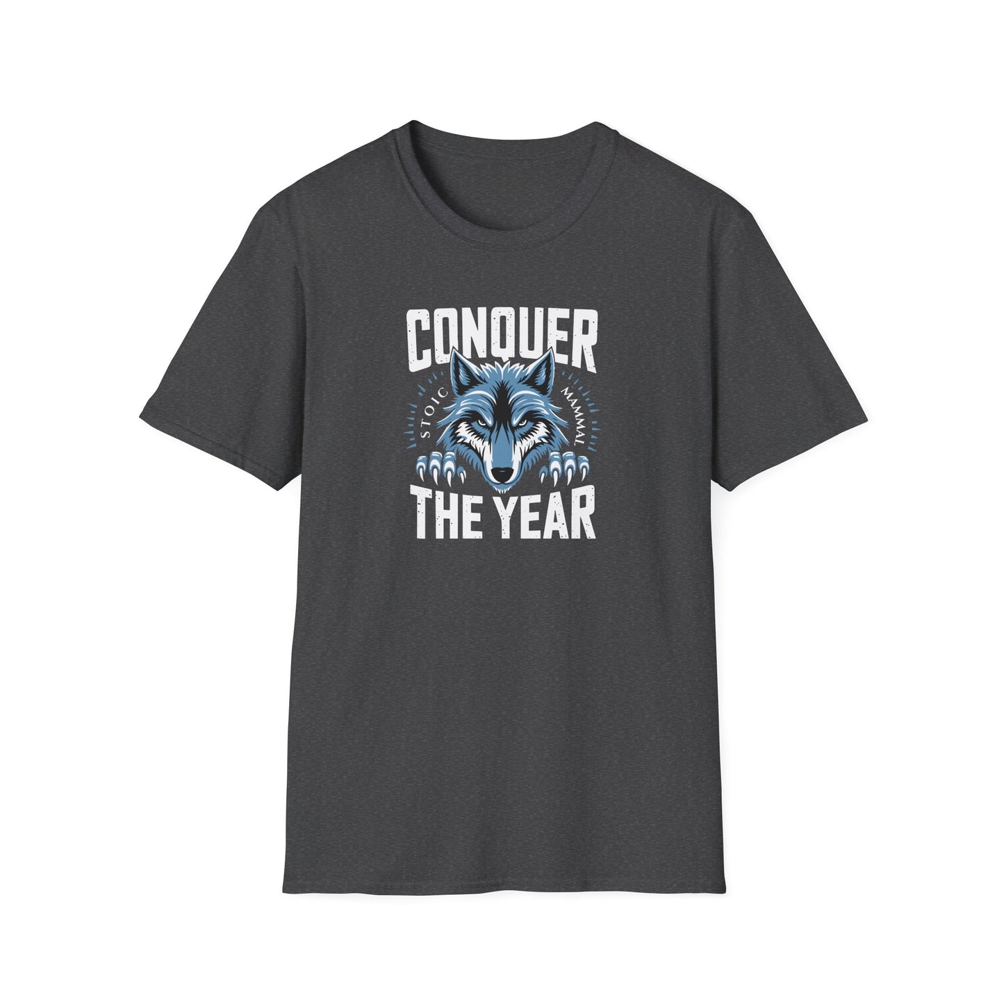 Stoic Wolf "Conquer the Year" Unisex Ultra Tee