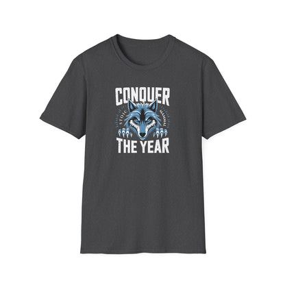 Stoic Wolf "Conquer the Year" Unisex Ultra Tee