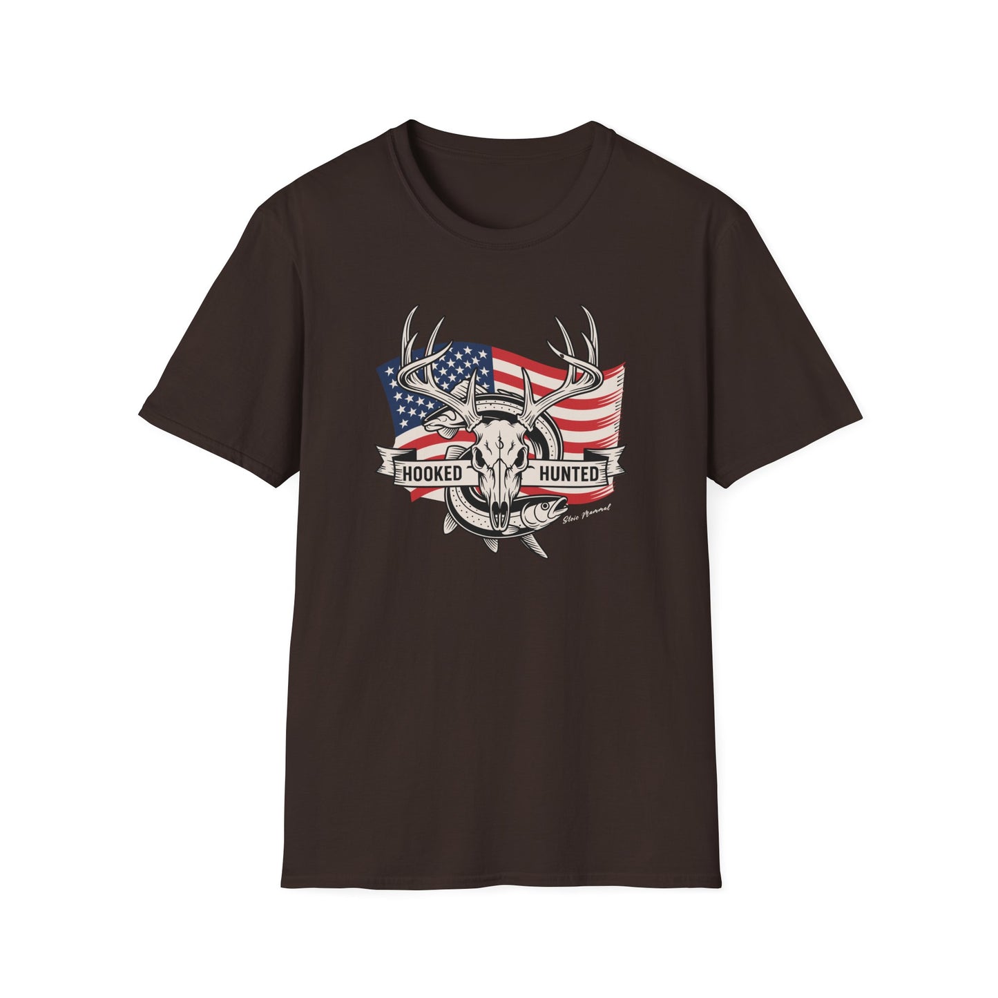 Wild & Free Hooked and Hunted T Shirt