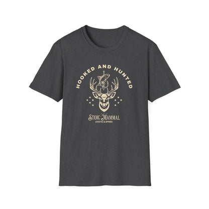 Hooked and Hunted Stoic Branded T Shirt