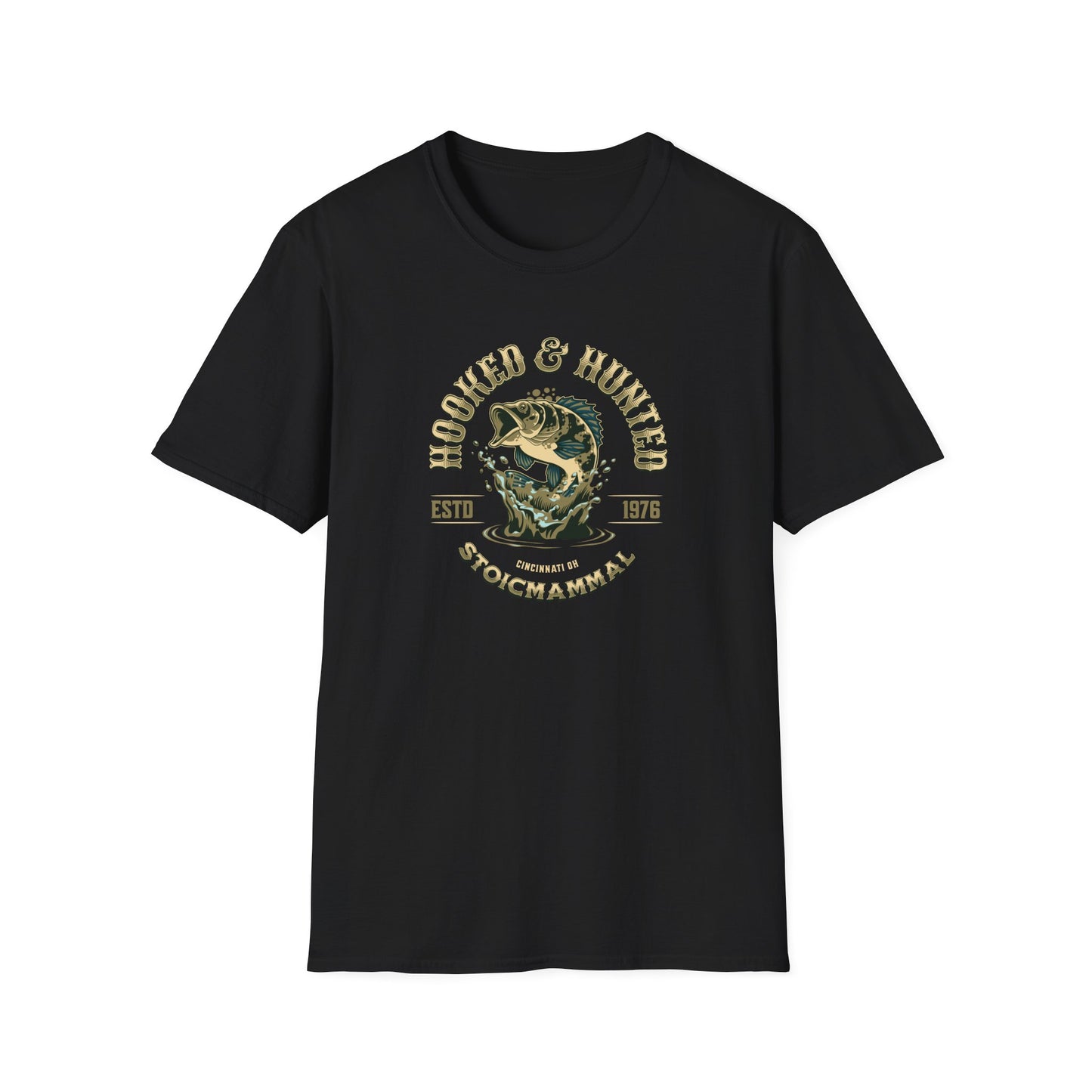 Hooked & Hunted Fishing T-Shirt