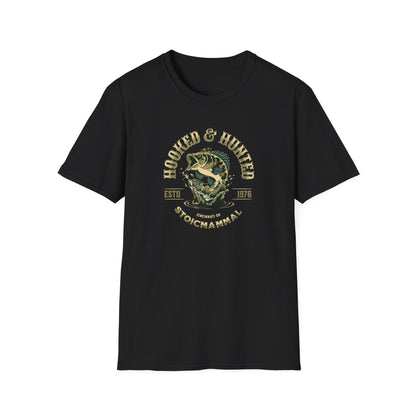 Hooked & Hunted Fishing T-Shirt