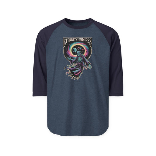 Eternity Endures  Raglan Shirt Halloween