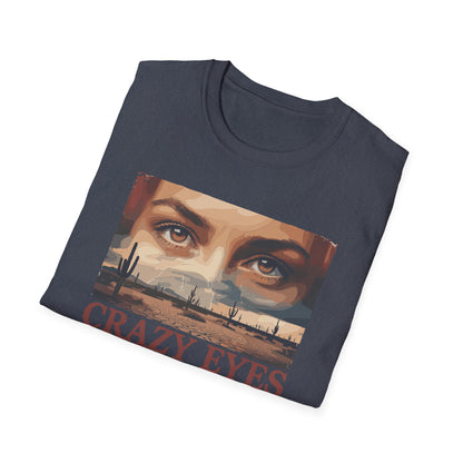 Her Crazy Eyes Can't Lie Unisex Softstyle T-Shirt