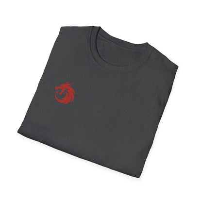 Dragon Crest With Back Winged Dragon T Shirt