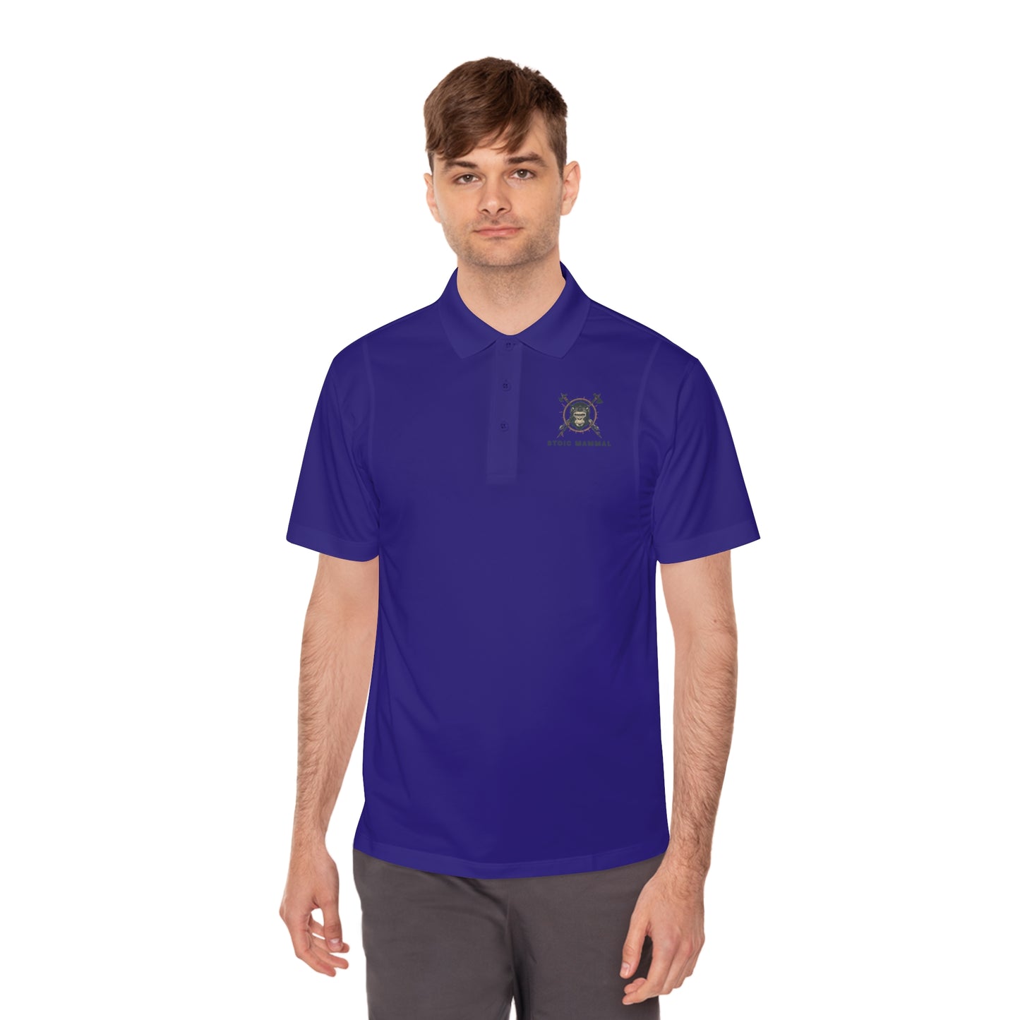 Stoic Mammal Biz Sport Polo Shirt