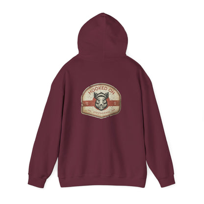 Hooked on Hunting Wild Boar Hoodie