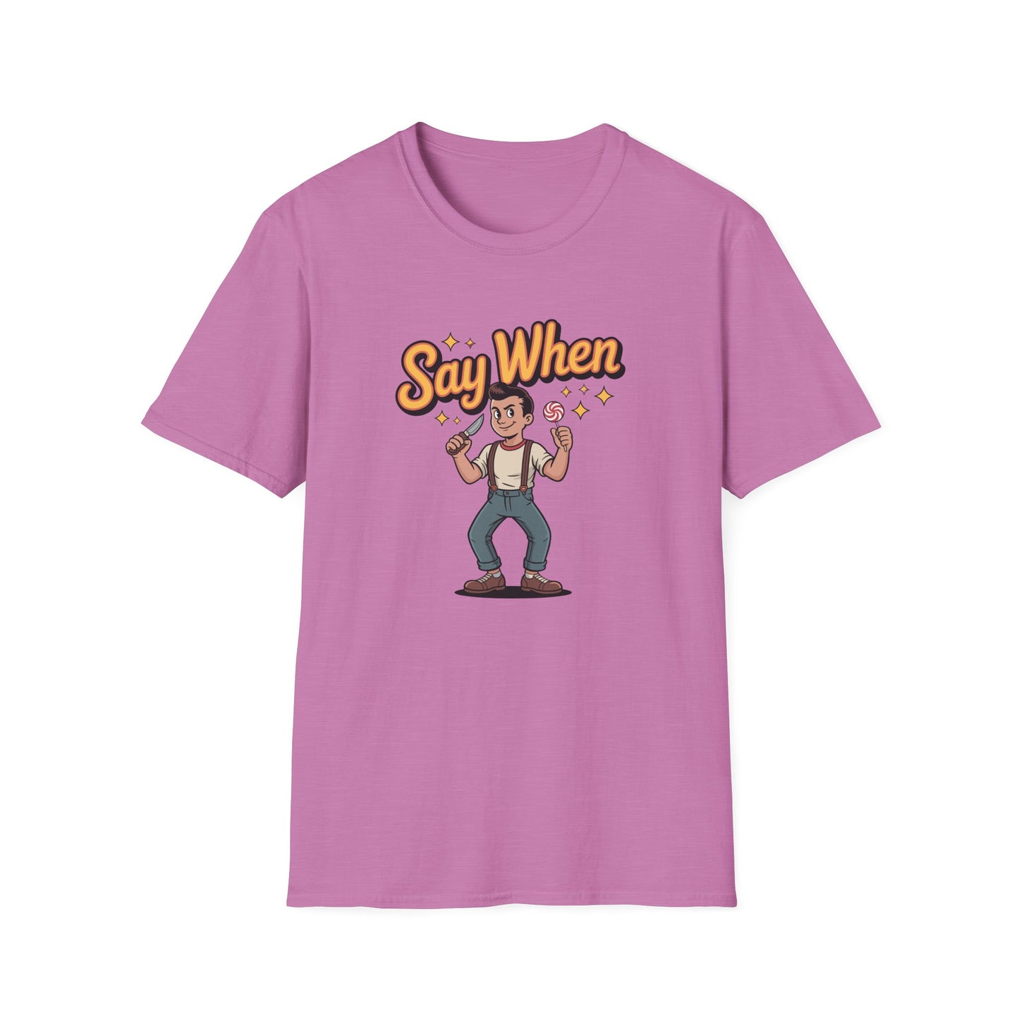 Knuckle Ned Say When T Shirt