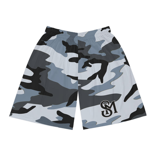 Arctic Camo Basketball Shorts
