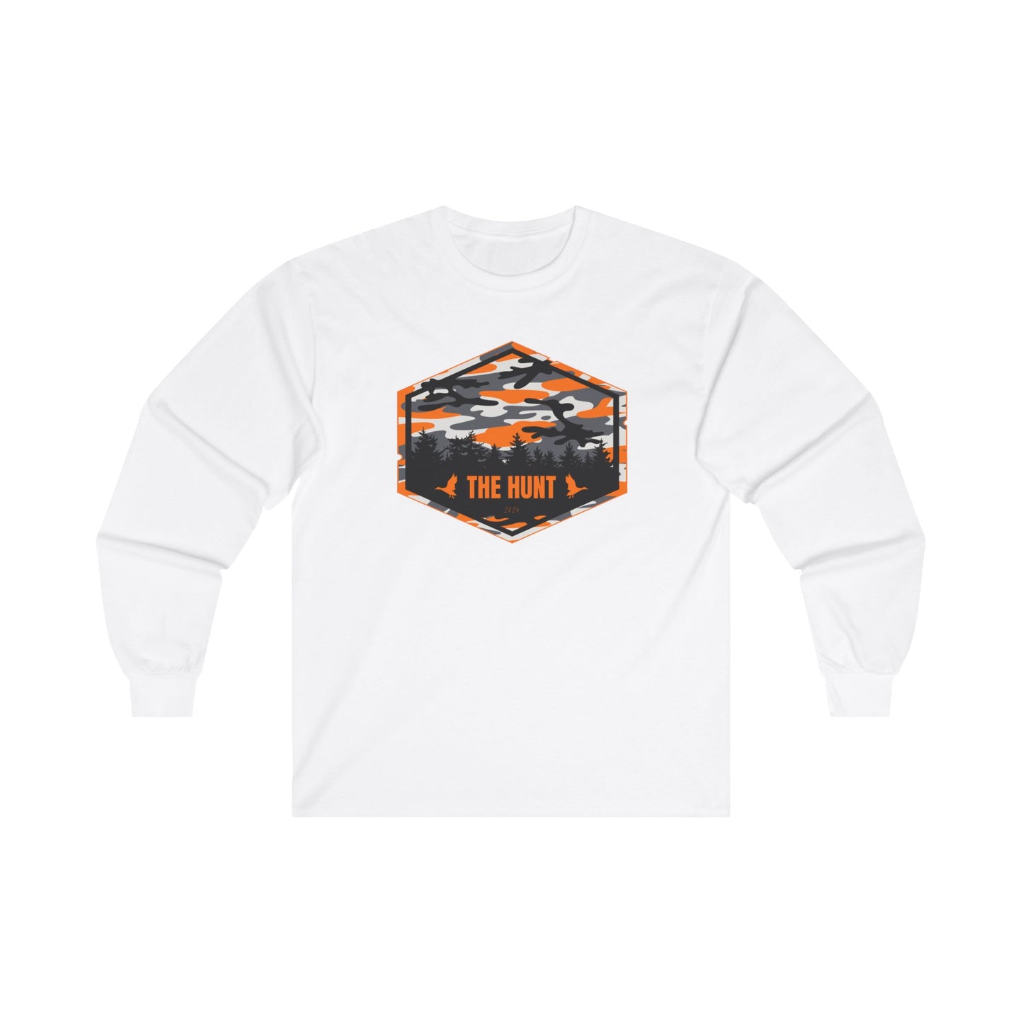 The Hunt 2024 Duck Hunting , Camp, Family, Camping, Outdoors Event Long Sleeve Tee