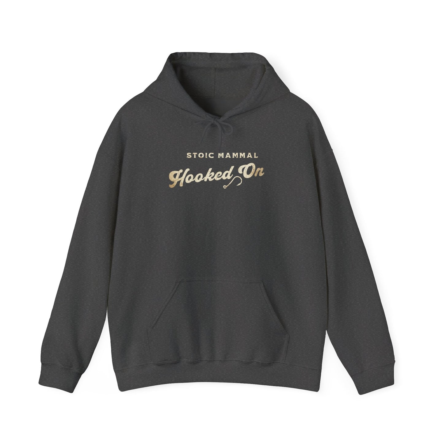 Hooked On Fishing Weathered AF  Hooded Sweatshirt