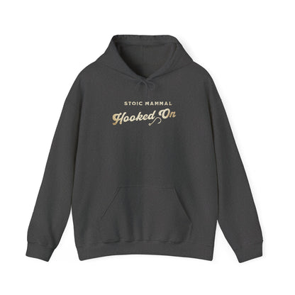 Hooked On Fishing Weathered AF  Hooded Sweatshirt