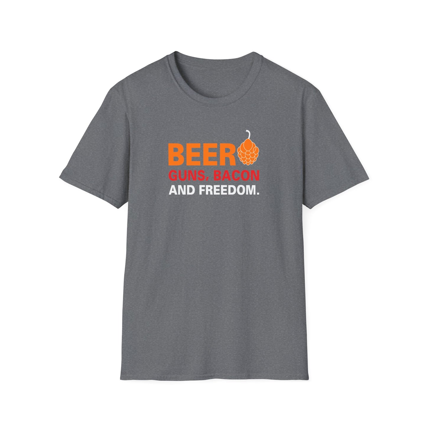 Beer Guns Bacon and Freedom T-Shirt