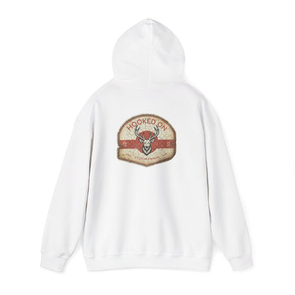 Hooked On Elk Hunting Weathered AF Hoodie