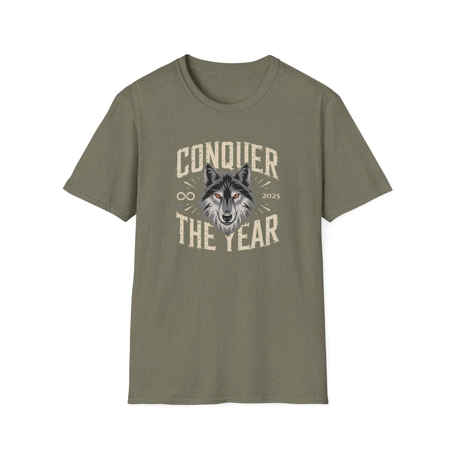 Stoic Wolf "Conquer the Year" version 2 Unisex Ultra Tee