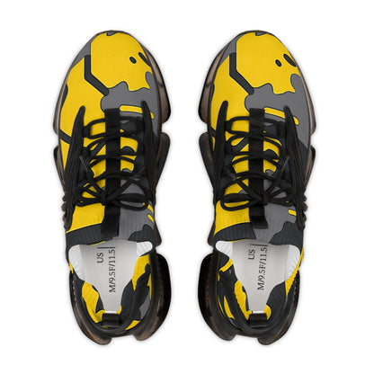 Hazard Camo Men's Mesh Sneakers