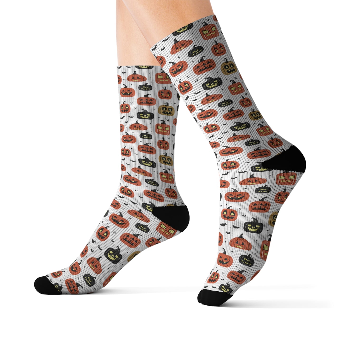 Jack O' Lantern Halloween Socks