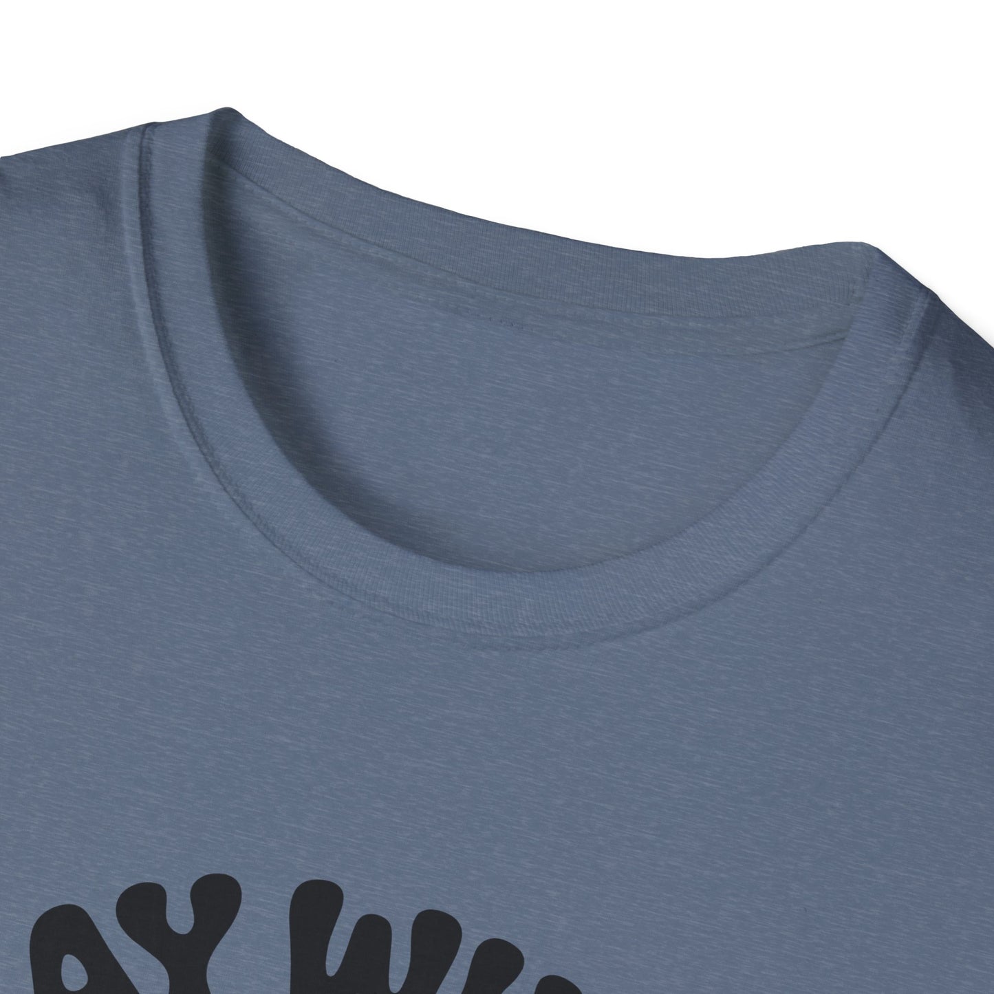 Tiptoe Tony Say When T-Shirt Retro Funny Cartoon Knife Tee