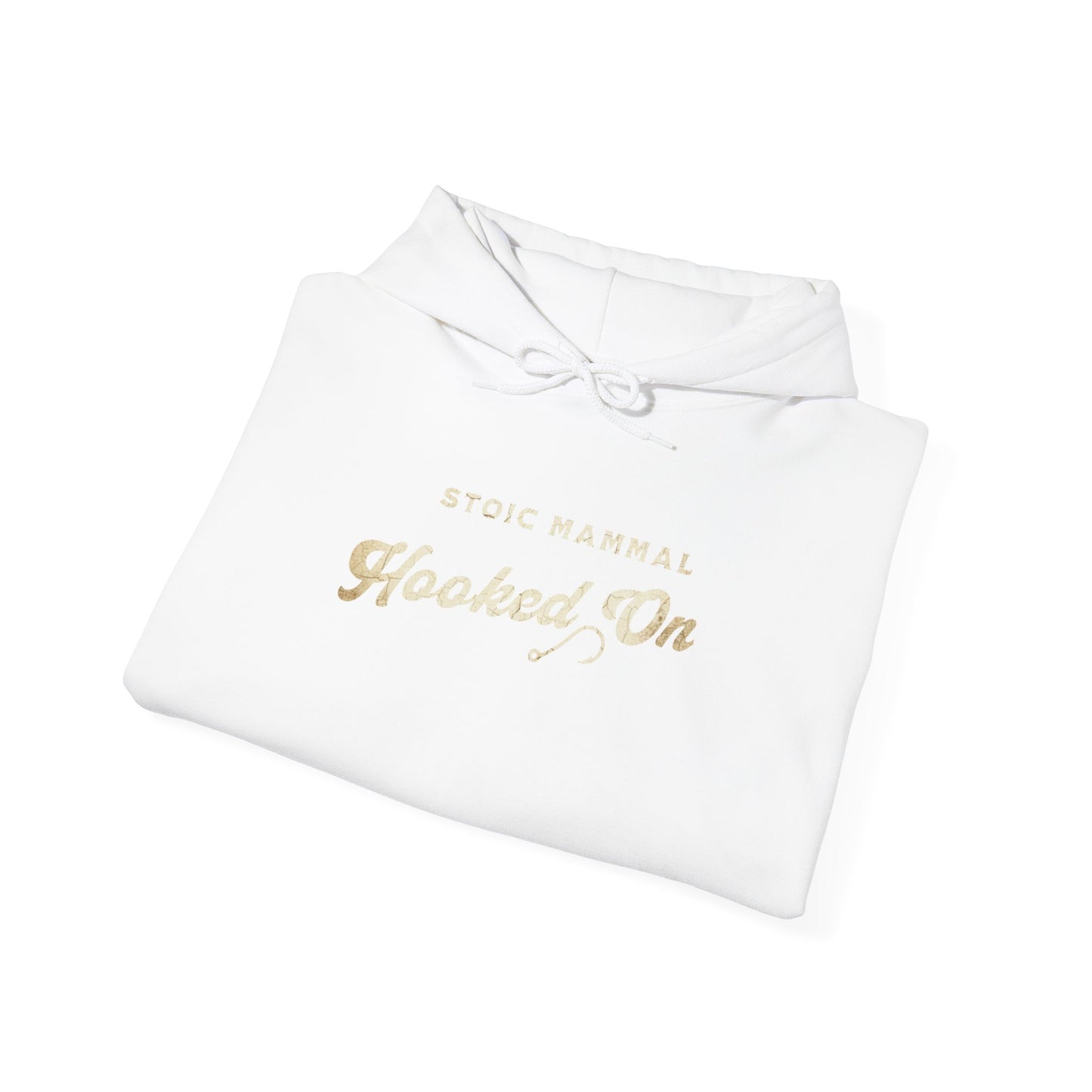 Hooked On Fishing Weathered AF  Hooded Sweatshirt