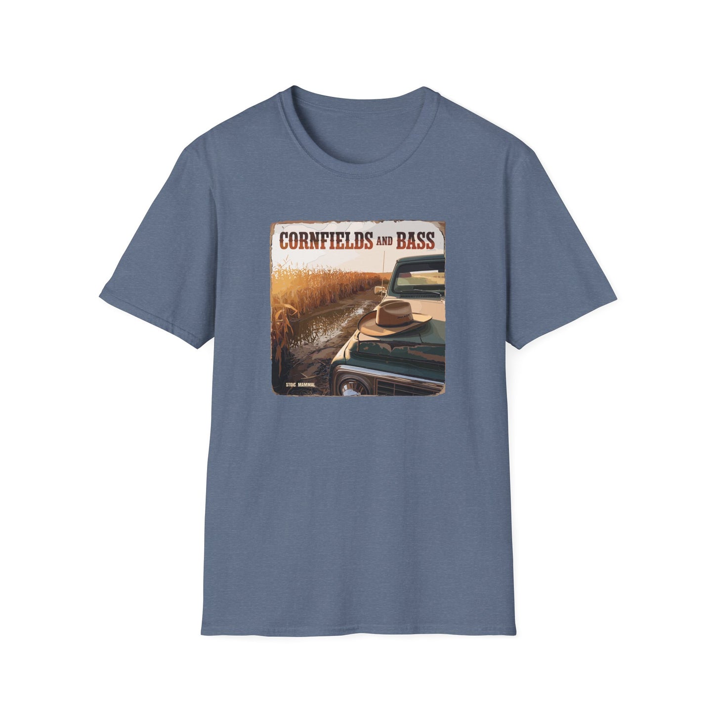 Cornfields and Bass Album Art T-Shirt