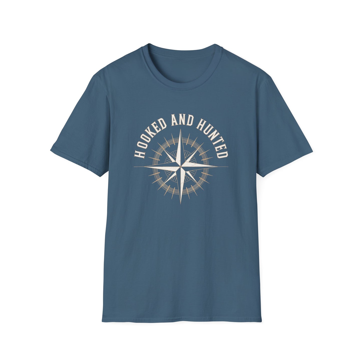 Compass Rose Hooked and Hunted T Shirt
