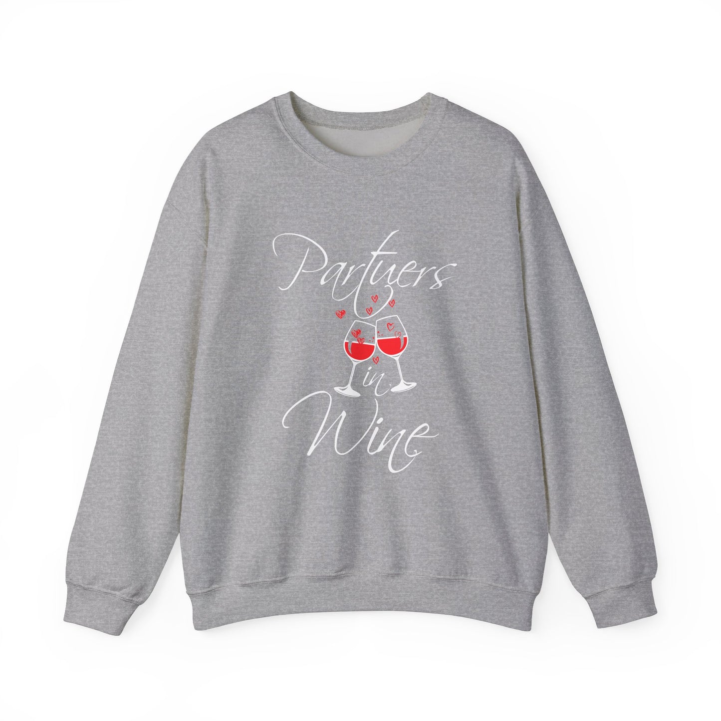 Partners In Wine Unisex Heavy Blend™ Crewneck Sweatshirt