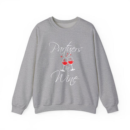 Partners In Wine Unisex Heavy Blend™ Crewneck Sweatshirt