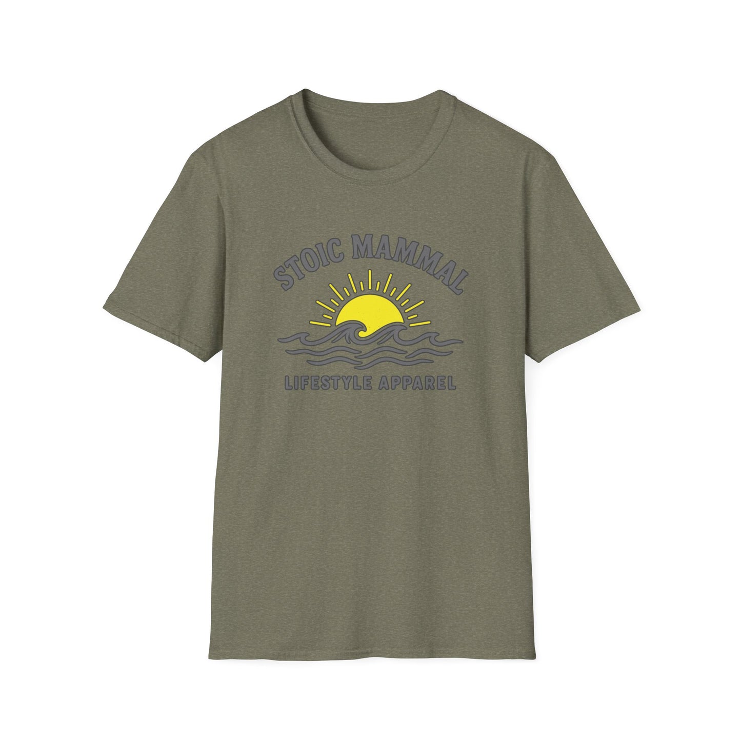 Stoic Mammal Summer Vibes Hazard T-Shirt