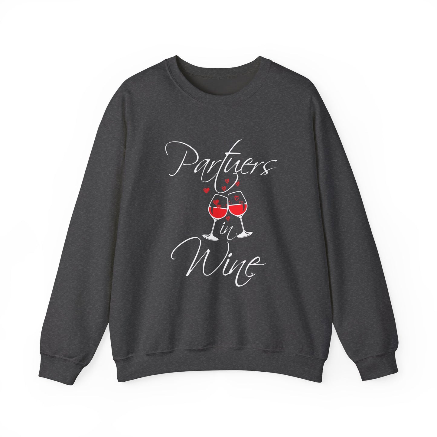 Partners In Wine Unisex Heavy Blend™ Crewneck Sweatshirt