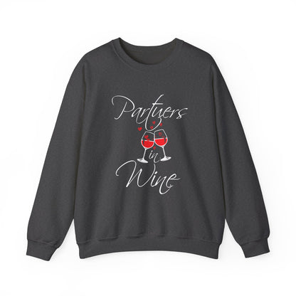 Partners In Wine Unisex Heavy Blend™ Crewneck Sweatshirt