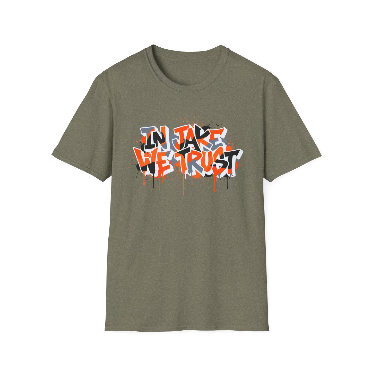 Graffiti  Style In Jake We Trust Cincinnati Football Fan Tee