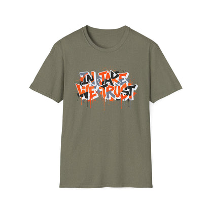 Graffiti  Style In Jake We Trust Cincinnati Football Fan Tee