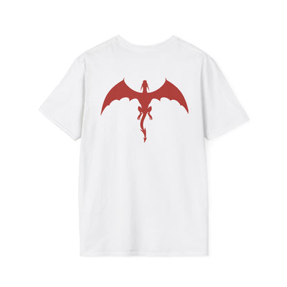 Dragon Crest With Back Winged Dragon T Shirt