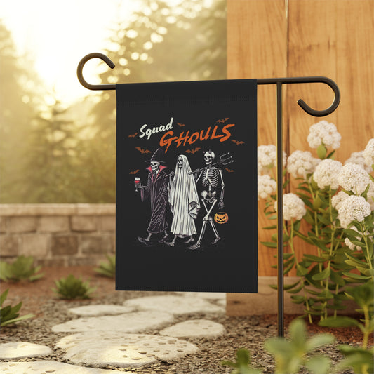 Halloween Squad Ghouls Garden & House Banner