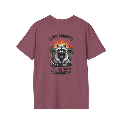 Stoic Mammal “Dumpster Fire” Raccoon T-Shirt