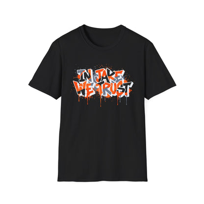 Graffiti  Style In Jake We Trust Cincinnati Football Fan Tee