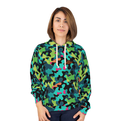 Toxic Jungle Digital Camo Stealth Tactical Unisex Pullover Hoodie