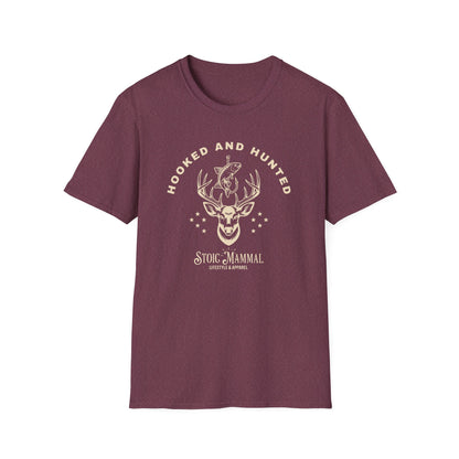 Hooked and Hunted Stoic Branded T Shirt